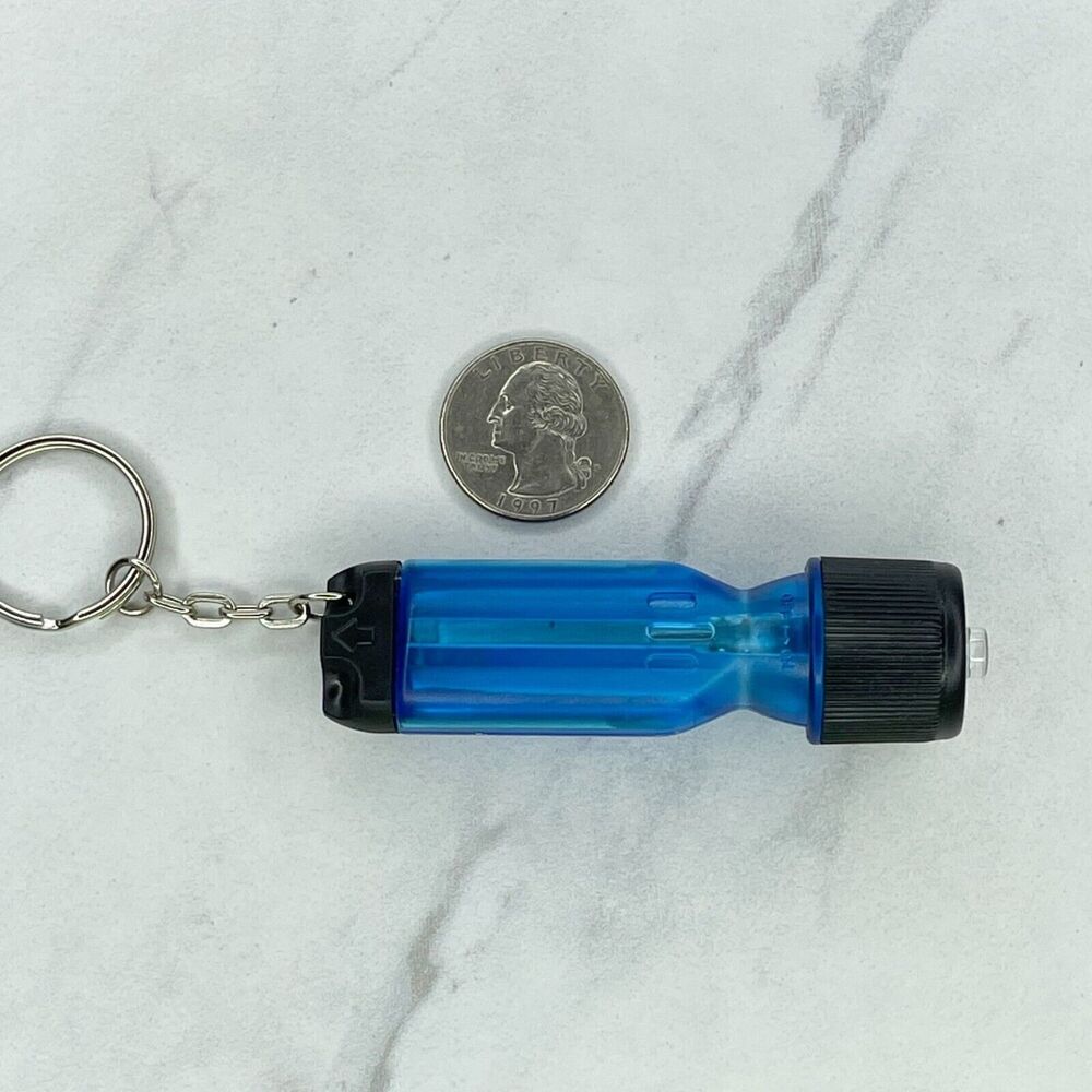 WesBanco Advertising Flashlight Keychain Keyring - Picture 2 of 9